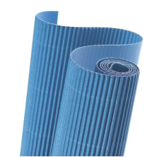 Картон гофрований Folia Corrugated board E-Flute, 50x70 см №33 Pacific blue Блакитний