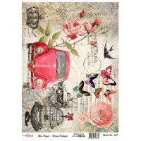 Декупажна карта на рисовому папері Rice Paper Decoupage Cadence, №337