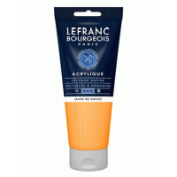Акрилова фарба Lefranc Fine Acrylic Color 200 мл, 816 Naples yellow Неаполітанський жовтий