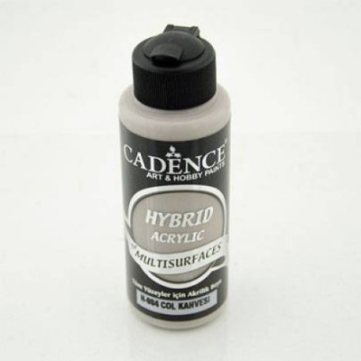 Універсальна акрилова фарба Hybrid Acrylic for Multisurfaces Cadence № 84, 120 мл, Desert Brown Пустеля коричнева