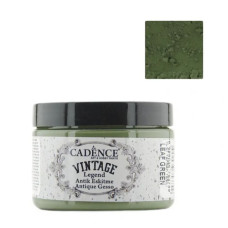 Акрилова фарба-грунт з ефектом старіння Cadence Vintage Legend, 150 мл, Зелене листя