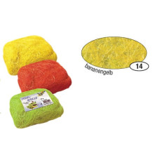 Сизаль в мотках Folia Sisal in bundles 50 г, № 14 Banana yellow Бананово-желтый