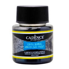 Фарба для ебру Cadence Marbling paint, 45 мл, Чорна