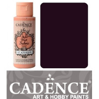 Фарба по тканині Cadence Style Matt Fabric Paint, 59 мл, Шовковично-фіолетовий