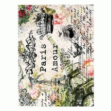 Декупажна карта на рисовому папері Cadenсe Rice Paper А4 Decoupage А4 №158