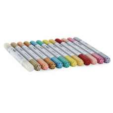 Набір маркерів з книгою для початківців Copic Ciao + Book Illustration Beginners 12 шт