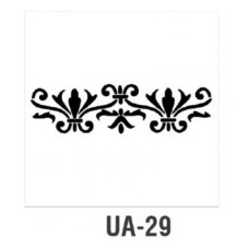Трафарет Cadence UA Stensil, 10*25 см, UA-29