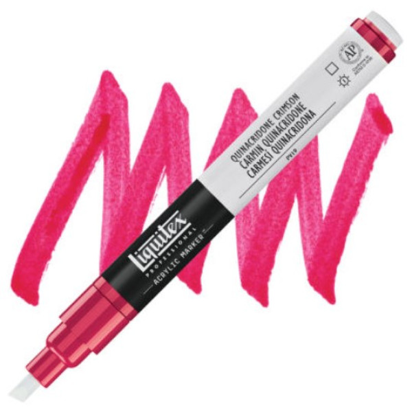 Акриловий маркер Liquitex, №110 Quinacridone Crimson Хінакрідон червоний