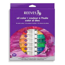 Олійні фарби Reeves Oil colour Set, 24 кольори, 10 мл арт 8594302