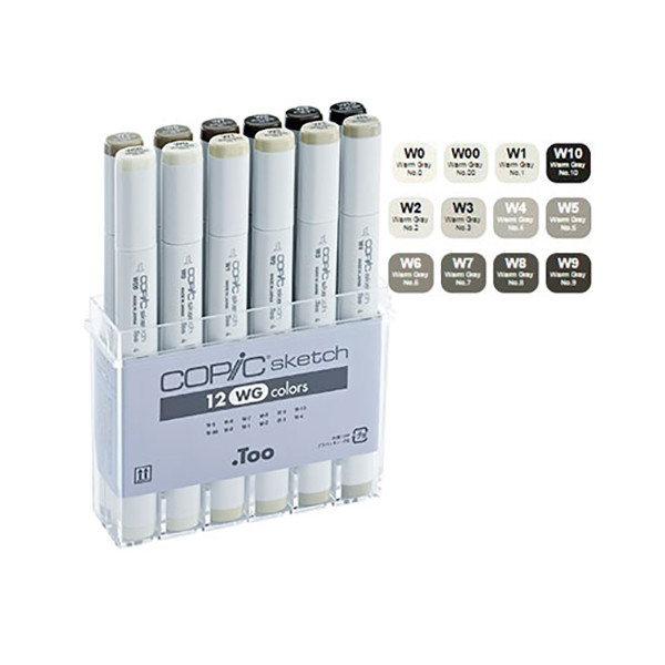 Комплект маркерів Copic Sketch Set WG 21075954