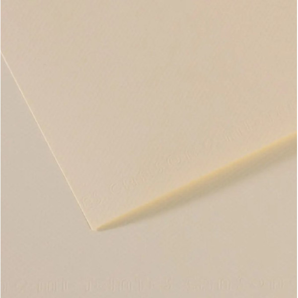 Бумага для пастели Canson Mi-Teintes, №110 Светло-бежевый Lily, 160 г/м2, 75x110 см