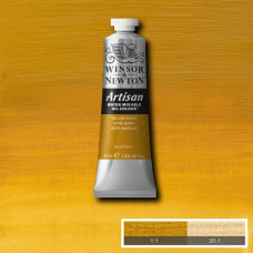 Краска масляная водорастворимая Winsor Artisan Water Mixable 37 мл, № 744, Yellow Ochre Желтая Охра