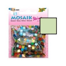 Мозаїка Folia Gloss 45 г/м2, 5x5 мм (700 шт), №51 Light green (Світло-Зелений)