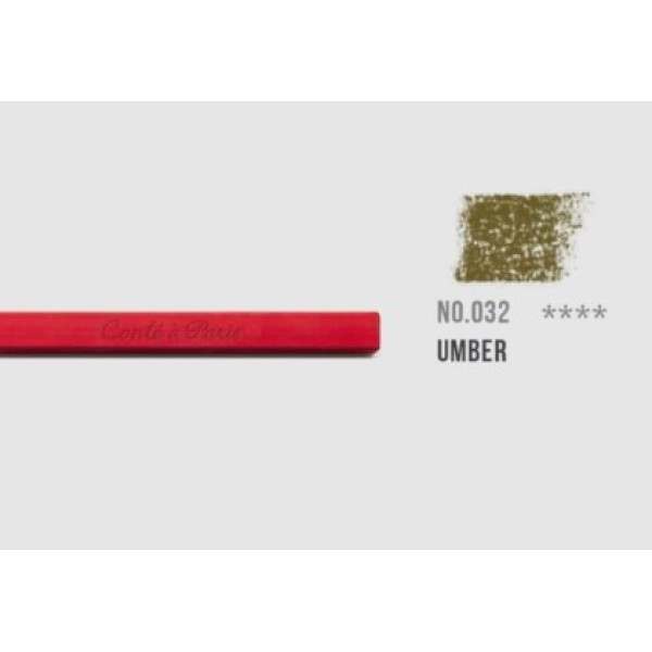 Пастель Conte Soft Pastels №032 Umber (Темно-коричневий)