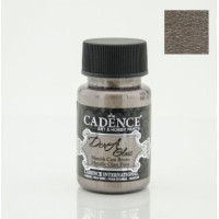 Акриловая краска металлик для стекла и керамики Cadence Dora Glass Metallic Porcelain Paint, 50 мл, № 3170 Розово Коричневая