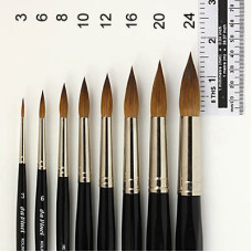 Кисть красный соболь daVinci Kolinsky-Rotmarder серия 36 №1
