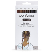 Набор маркеров Copic Ciao Set "5+1", Hair Tones 2