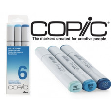 Маркери Copic Sketch Set Color Fusion 6 3 шт 21075656