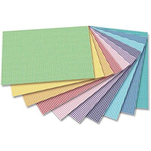 Картон Folia Photo Mounting Checks маленькі квадрати 300 г/м2, 50x70 см