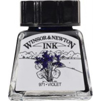 Туш художня Winsor Newton Drawing Inks 14 мл №688 Фіолетова