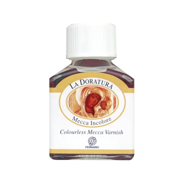 Лак для поту Мекка, золотистий Ferrario Mecca Varnish Golden, 75 мл