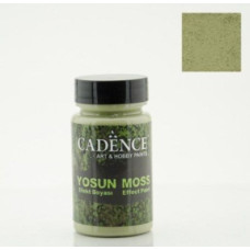 Акриловая краска для создания эффекта мха Cadence Light Green Moss Effect, 90 мл, Светло-зеленый