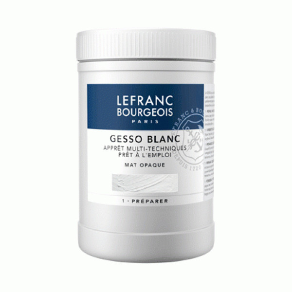 Грунт білий на акриловій основі Lefranc Bourgeois Acrylic Gesso 1000 мл