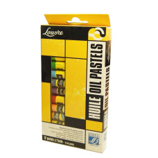 Набір олійної пастелі Louvre Oil Pastels Set 12x10 мм