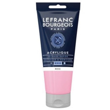Акрилова фарба Lefranc Fine Acrylic Color 80 мл, 351 Tube rose Рожевий