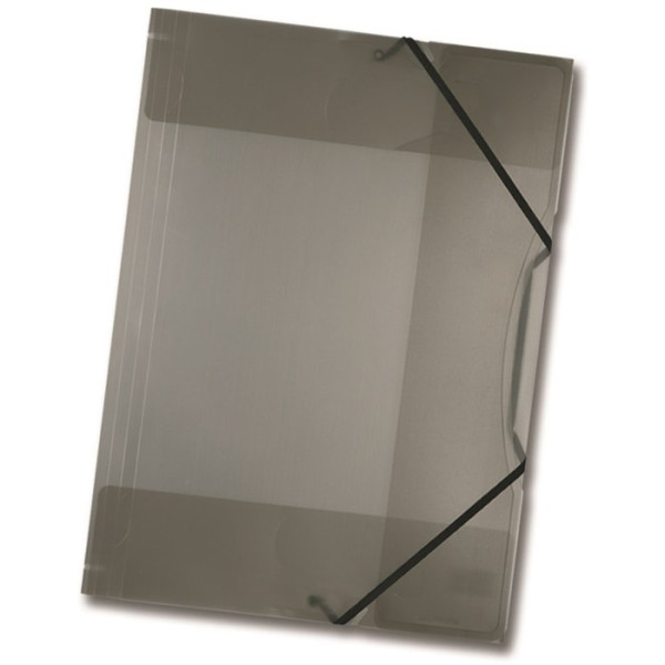 Папка пластикова Folia Plastic Portfolio A3, Transparent Anthracite (прозоро-антрацитова) арт. 6991