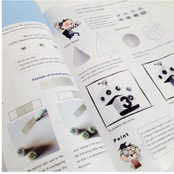 Copic книга для начинающих Book Maniacs1, 48 ст арт. 20079400