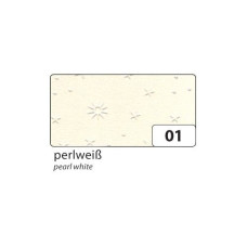 Картон із тисненням Зірочки Folia Textured Card Star Design, 220 г/м2, 50х70 см - Перлинно-білий