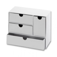 Бокс картонный для декора Folia Chest wide Комодик № 4 21x9,5x16 см 1 шт
