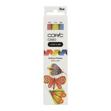 Набір маркерів Copic Ciao Set "Layer Mix" (3 шт), Brilliant Palette (R22+Y15+B95)