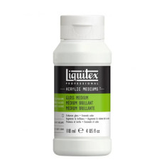 Сатиновый медиум для усиления текучести Liquitex Gloss medium varnish, 118 мл