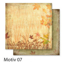 Дизайнерський папір Folia Design Papers Autumn Осінь 190 г/м2, 30,5x30,5 см №07