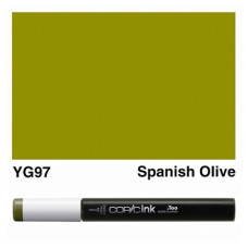 Заправка для маркеров COPIC Ink, YG97 Spanish olive Темно-оливковый, 12 мл