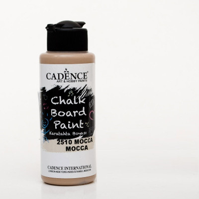 Фарба для створення крейдових дощок Cadence Chalk Board Paint, 120 мл, Мока