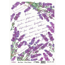 Декупажная карта на рисовой бумаге Rice Paper Decoupage Cadence, №482