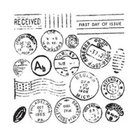 Натирка чорно-біла Cadence 17х25 см, R-022