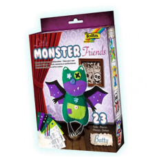 Набор для создания игрушки из фетра Folia Little monster Friends Batty Бетти