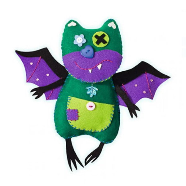 Набір для створення іграшки з фетру Folia Little monster Friends Batty Бетті