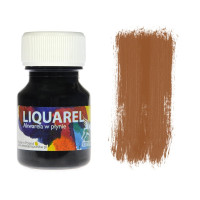 Жидкая акварельная краска Renesans LIQUAREL, 30 мл, №145 Сепия