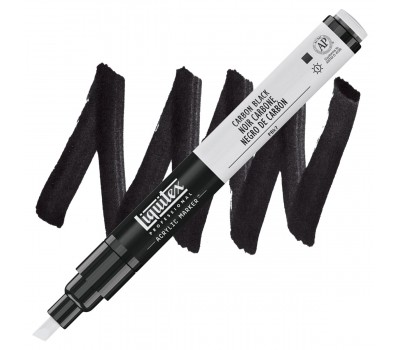 Акриловый маркер Liquitex, 2 мм, №337 Carbon Black Угольно-черный