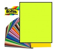 Двосторонній декоративний картон фотофон Folia Photo Mounting Board 300 г/м2,50x70 см №49 Lime Лайм
