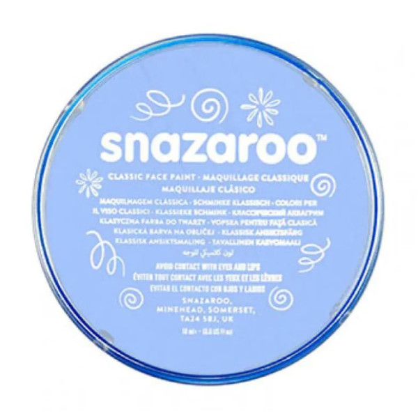 Краска для грима Snazaroo Classic 18 мл Pale Blue Пастельно-Голубой