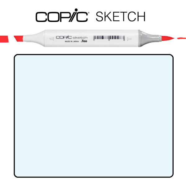 Маркер Copic Sketch B-000 Pale porcelain blue Блідий фарфорово-блакитний