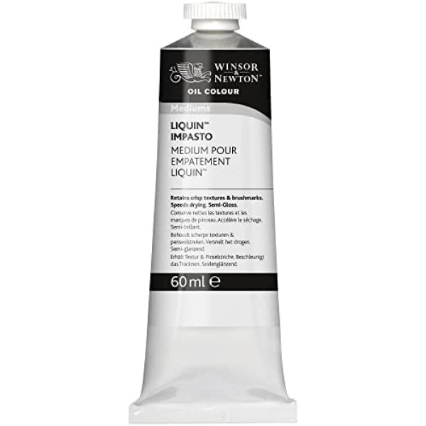 Медіум текстурний для пастозного живопису, швидковисихаючий Winsor Newton Liquin Impasto, 60 мл