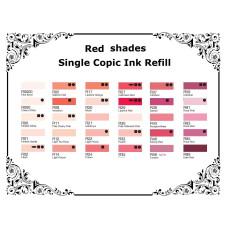 Чорнило для заправки маркерів Copic Various Ink R-89 Dark red Темно-червоний