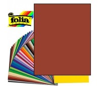 Двухсторонний декоративный картон фотофон Folia Photo Mounting Board 300 г/м2, 50x70 см №74 Red brown Красно-коричневый